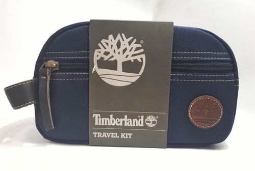 Timberland Bolsa De Lona Y Cuero, Kit De Viaje