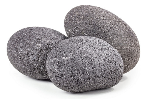 Rocha Natural Pebble Black Stone Para Decoração Aquário 1kg