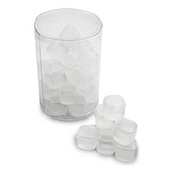 Hielo Plásticos Cubitos Reutilizable Set X 30 Refigerantes