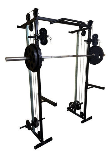 Polea Alta Y Baja Rack Crossover Pull Ups Crossfit Gym Casa