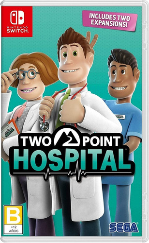 Two Point Hospital Standard Edition Nintendo Switch Nuevo 
