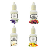 4 Esencias Para Velas Concentradas 15 Ml. Uso 4 Al 6% Por Kg