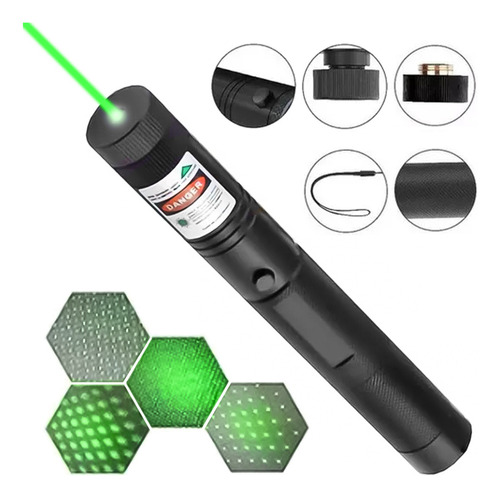 Puntero Laser Verde Super Potente Astronómico Haz De Luz D