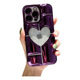 Funda Corazones Varios Estilos De Moda Para iPhone + Mica 9h