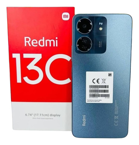  Smartphone Xiaomi Redmi 13c /128gb/6 Ram Câmera  50 Mpx