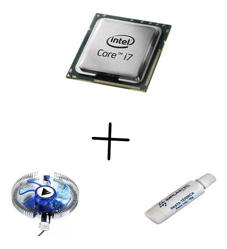 Processador Gamer Intel Core I7-4770k  Com Cooler E Pasta