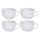 Bruntmor Taza De Café Grande Blanca De Porcelana De 24 Onzas