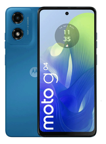 Celular Motorola Moto G04 4+64gb Azul