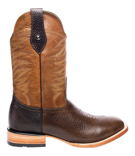 Bota Vaquera Bulldog Para Hombre Horsag Piel 100% Original