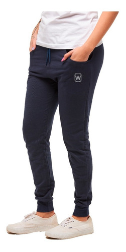 Calça Feminina De Moletom Skinny Slim Sport Luxo Wooks Wm5 