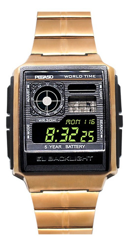 P1829rg-m1701 - Reloj Pegaso Hora Mundial