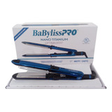 Plancha De Pelo Babyliss Nano Pro Optima 3000 Bivolt Blue