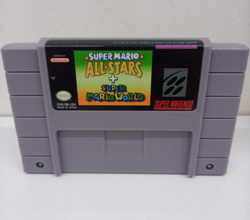 Super Mario All-stars + Super Mario World  Fisico Clasico