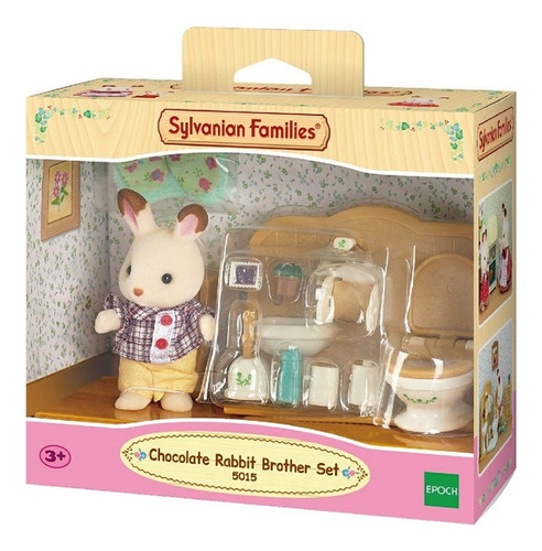 Sylvanian Families Set De Baño Coco Conejo Chocolate