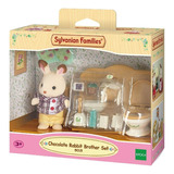 Sylvanian Families Set De Baño Coco Conejo Chocolate