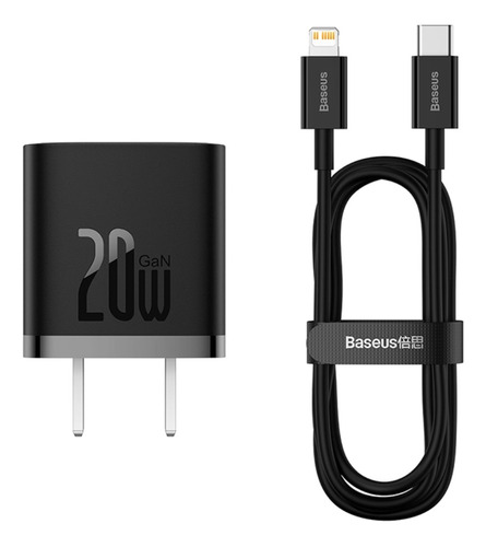 Cargador Usb Tipo Usb-c iPhone X 10 11 12 Pro Max Mini 20w