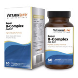Super B-complex (60 Tabletas) Vitamin Life 