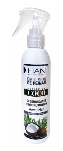 Emulsión Para Peinar Aceite De Coco 200 Ml - Han Bp