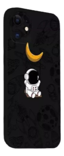 Funda Compatible Con iPhone Con Astronauta Animado