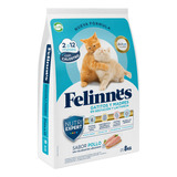 Alimento Felinnes Gatito 8kg Sabor Pollo