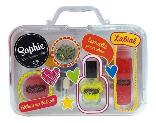 Valijita Sophie Belleza Maquillaje Infantil Caffaro 6897