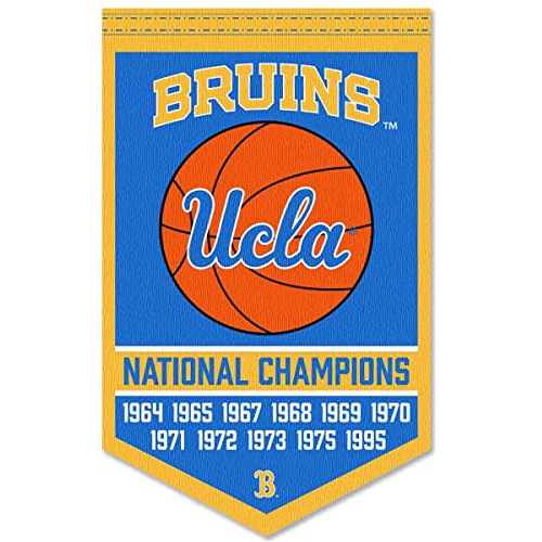 Banderín Del Campeonato De Baloncesto De Bruins