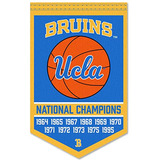 Banderín Del Campeonato De Baloncesto De Bruins