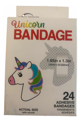 Curitas Adhesivas Para Heridas De Unicornio X 24