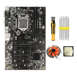 Placa Base Minera B250 Btc Con Kit De Destornilladores+cpu G