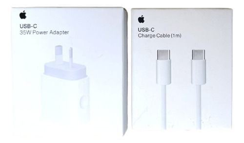 Adaptador C 35w Original C. Rápida Para iPhone 15 + Cable C