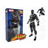 Boneco Pantera Negra Articulado Brinquedo Vingadores 22cm