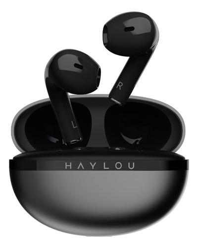 Fones De Ouvido Sem Fio Haylou X1 2023 Bt5.3 Half In-ear, Cor Preta