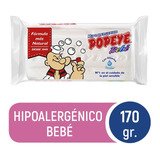 Jabon De Lavar  Popeye Bebe Hipoalergenico 170gr(6uni)super