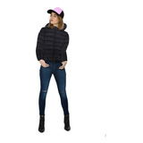 Campera Inflable Mujer Extreme Cool Capucha Desmontable