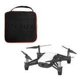 Porta Drone Tello Compacto Case Em Tecido Cor Preto/laranja