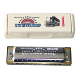 Armonica Hohner Big River Los Tonos C/ Estuche Tono G