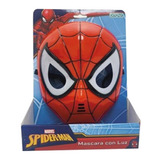 Mascara Spiderman Marvel Con Luz Ditoys Lny 2488 Loonytoys