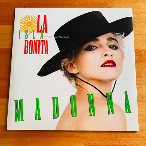 Madonna La Isla Bonita Vinilo Maxi Single Usa Nm 