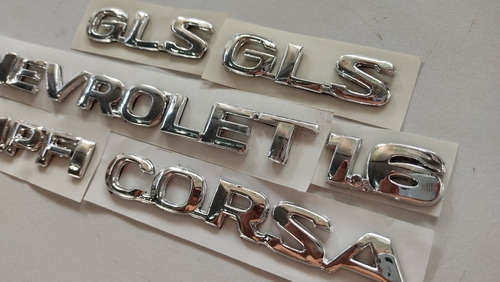 Kit Emblema Corsa Chevrolet Mpfi 1.6 Gls Sedan 6 Piezas Foto 9