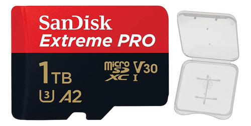Cartão Micro Sd Sandisk 1tb  Extreme Pro 200mbs E Adp +case