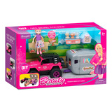 Carro Muñeca Camioneta Jeep Remolque Casa Rodante Accesorios