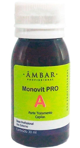 Máscara Monovit Pro A-fortalecedor Âmbar 250g