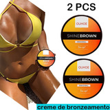 Creme Acelerador De Bronzeamento Shine Brown (2pcs, 200g)