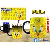 Taza Mágica Looney Tunes Piolín Personalizable