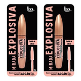 2pack Mascara Pestañas Mirada Explosiva Im Natural Longitud Color Negro