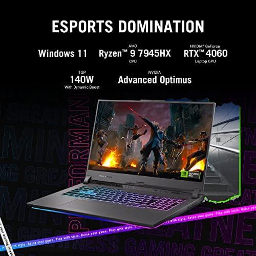 Laptop Asus Rog Strix G17 () Gaming , 17.3 Qhd 240hz, Gefor
