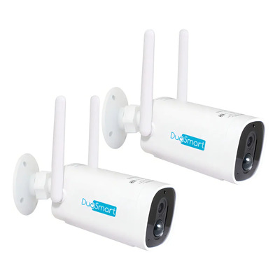 Kit 2 Cámaras Wifi Inalámbrica Exterior Alexa\u002Fgoogle\u002Ftuya | Envío gratis