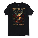 Polera Testamente First Strike Still Deadl Metal Abominatron