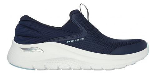 Zapatilla Mujer Arch Fit 2.0 Azul Skechers