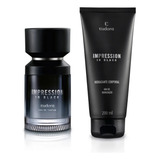 Combo Impression In Black: Eau De Parfum 100ml + Loção Hidratante Corporal 200ml 